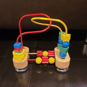 Kids Bead Maze approx 8x8 inches